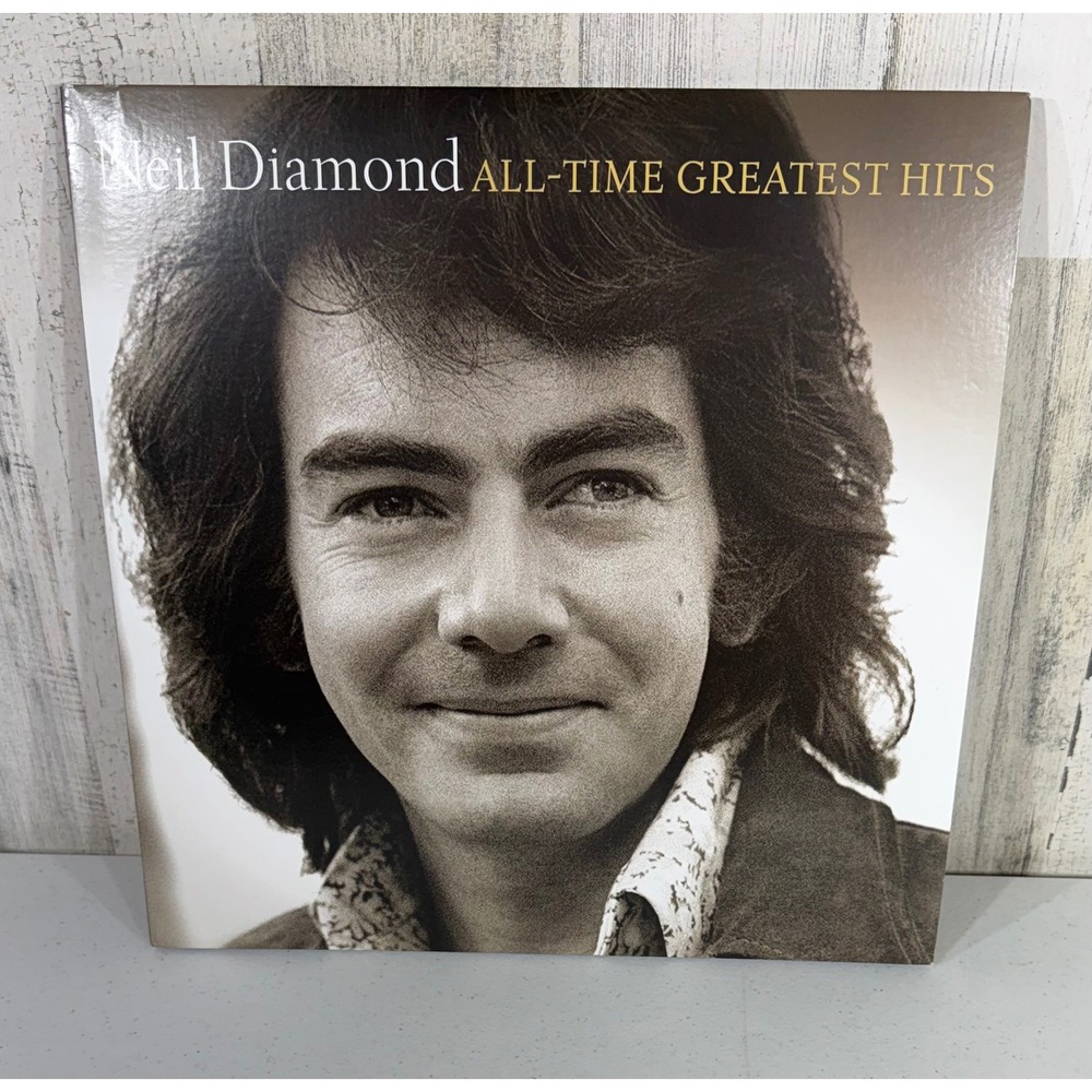 Neil Diamond All-Time Greatest Hits 12" Clear Vinyl 2LP 2020 Sweet Caroline